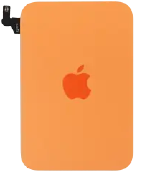 Apple iPhone 17 Pro Back Cover with Magnet Bazel incl NFC - Cosmic Orange Pulled B