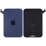 Apple iPhone 17 Pro Back Cover with Magnet Bazel incl NFC - Deep Blue Pulled C