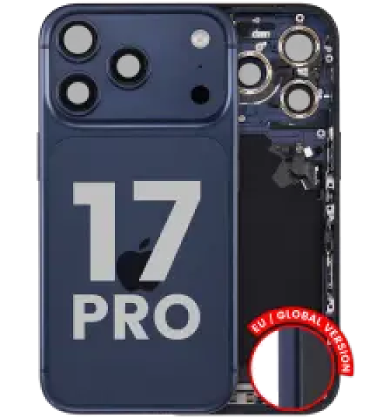 Apple iPhone 17 Pro Housing with Small Parts - Deep Blue Pulled B