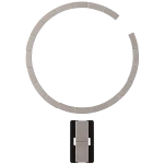 Apple iPhone 16 / 16 Plus / 17 Wireless NFC Magsafe Magnet OEM-Equivalent