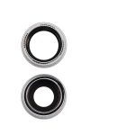 Apple iPhone 17 Back Camera Lens with Bracket & Bezel - White OEM-Equivalent