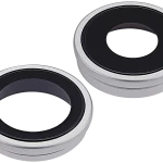 Apple iPhone 17 Back Camera Lens with Bracket & Bezel - White OEM-Equivalent