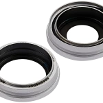 Apple iPhone 17 Back Camera Lens with Bracket & Bezel - White OEM-Equivalent