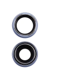 Apple iPhone 17 Back Camera Lens with Bracket & Bezel - Mist Blue OEM-Equivalent