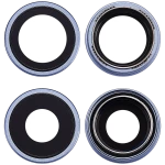 Apple iPhone 17 Back Camera Lens with Bracket & Bezel - Mist Blue OEM-Equivalent