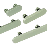 Apple iPhone 17 Hard Buttons Set - Sage OEM-Equivalent