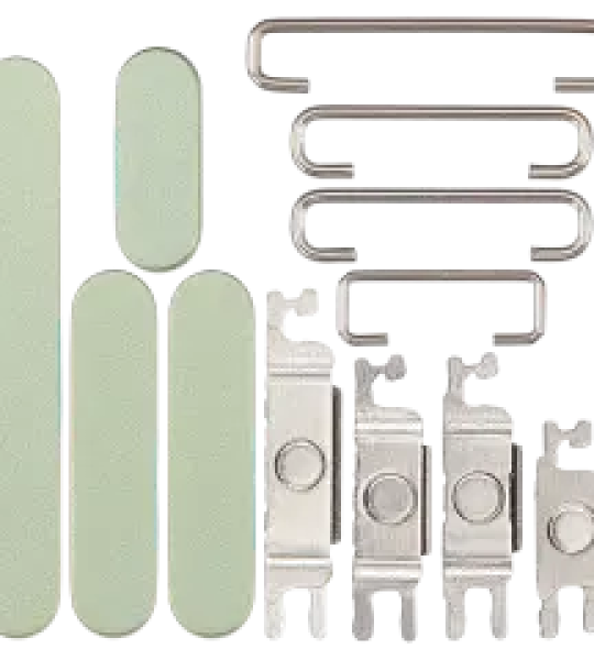 Apple iPhone 17 Hard Buttons Set - Sage OEM-Equivalent