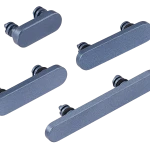 Apple iPhone 17 Hard Buttons Set - Mist Blue OEM-Equivalent
