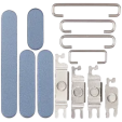 Apple iPhone 17 Hard Buttons Set - Mist Blue OEM-Equivalent