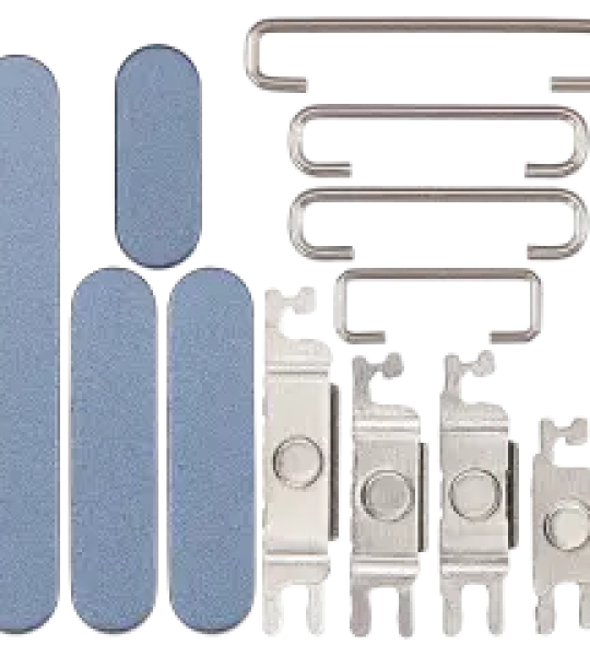 Apple iPhone 17 Hard Buttons Set - Mist Blue OEM-Equivalent