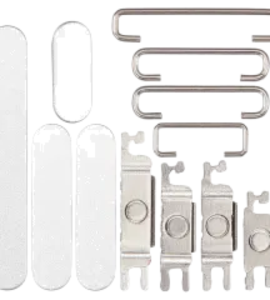 Apple iPhone 17 Hard Buttons Set - White OEM-Equivalent