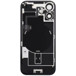 Apple iPhone 17 Back Cover with Magnet Bazel incl NFC and Flash Flex - Mist Blue Pulled C