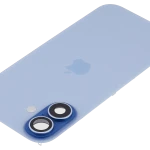 Apple iPhone 17 Back Cover with Magnet Bazel incl NFC and Flash Flex - Mist Blue Pulled C