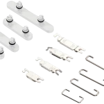 Apple iPhone 17 Hard Buttons Set - White OEM-Equivalent