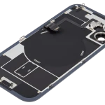 Apple iPhone 17 Back Cover with Magnet Bazel incl NFC and Flash Flex - Black Pulled A