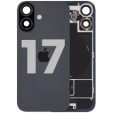 Apple iPhone 17 Back Cover with Magnet Bazel incl NFC and Flash Flex - Black Pulled B