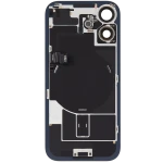 Apple iPhone 17 Back Cover with Magnet Bazel incl NFC and Flash Flex - Black Pulled B