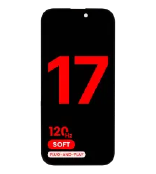 Apple iPhone 17 Display Soft Oled (120Hz) Diagnosable