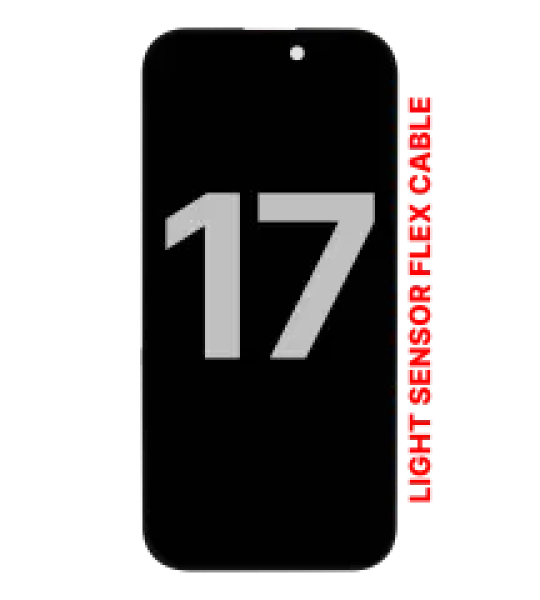 Apple iPhone 17 Display with Sensor Flex Pulled