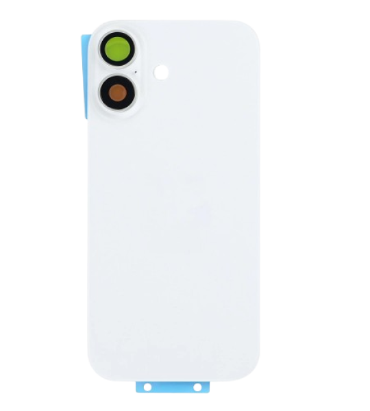 Apple iPhone 17 Back Cover with Magnet Bazel incl NFC and Flash Flex - White OEM-Equivalent