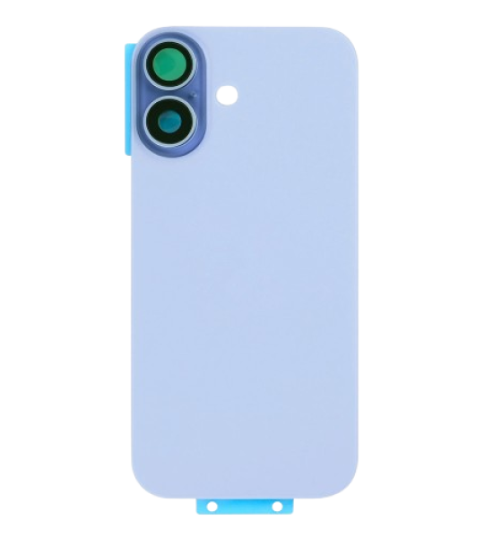 Apple iPhone 17 Back Cover with Magnet Bazel incl NFC and Flash Flex - Mist Blue OEM-Equivalent