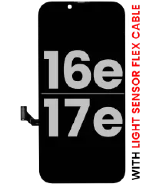 Apple iPhone 17e / 16e Display with Sensor Flex Pulled