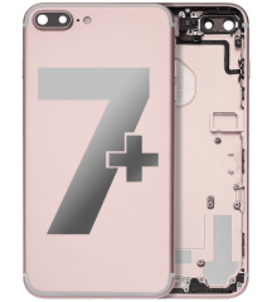 Apple iPhone 7 Plus Housing with Small Parts (No Charger Flex) - Rose Gold Pulled A