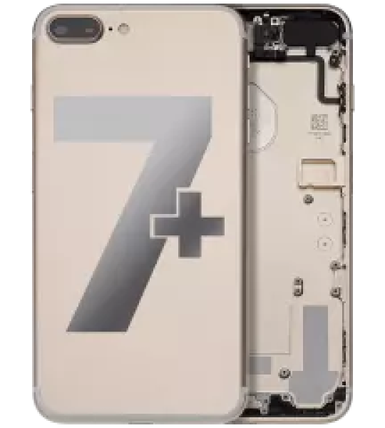 Apple iPhone 7 Plus Housing with Small Parts (No Charger Flex) - Gold Pulled A