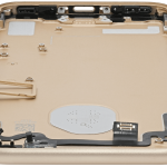 Apple iPhone 7 Housing with Small Parts (No Charger Flex) - Gold Pulled A