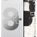Apple iPhone 8 Plus Housing with Small Parts (No Charger Flex) - Silver Pulled A