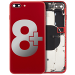 Apple iPhone 8 Plus Housing with Small Parts (No Charger Flex) - Red Pulled A