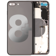 Apple iPhone 8 Plus Housing with Small Parts (No Charger Flex) - Space Gray Pulled C
