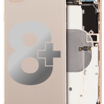Apple iPhone 8 Plus Housing with Small Parts (No Charger Flex) - Gold Pulled C