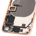 Apple iPhone 8 Housing with Small Parts (No Charger Flex) - Gold Pulled A