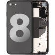 Apple iPhone 8 Housing with Small Parts (No Charger Flex) - Space Gray Pulled B
