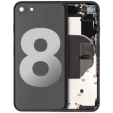 Apple iPhone 8 Housing with Small Parts (No Charger Flex) - Space Gray Pulled C