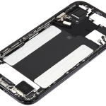 Apple iPhone 17 Air Middle Frame with Small Parts - Space Black Pulled A