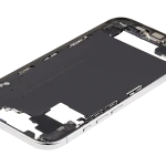 Apple iPhone 17 Air Middle Frame with Small Parts - Cloud White Pulled A