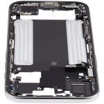 Apple iPhone 17 Air Middle Frame with Small Parts - Cloud White Pulled A