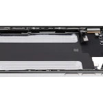 Apple iPhone 17 Air Middle Frame with Small Parts - Cloud White Pulled A