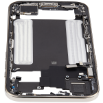 Apple iPhone 17 Air Middle Frame with Small Parts - Light Gold Pulled A