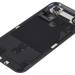 Apple iPhone 17 Air Back Cover with Magnet Bazel incl NFC and Flash Flex - Space Black Pulled B
