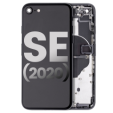 Apple iPhone SE 2020 Housing with Small Parts (No Charger Flex) - Black Pulled A