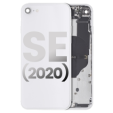 Apple iPhone SE 2020 Housing with Small Parts (No Charger Flex) - White Pulled C