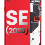 Apple iPhone SE 2020 Housing with Small Parts (No Charger Flex) - Red Pulled C