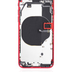 Apple iPhone SE 2020 Housing with Small Parts (No Charger Flex) - Red Pulled C