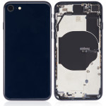 Apple iPhone SE 2022 Housing with Small Parts (No Charger Flex) - Midnight Pulled A