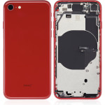 Apple iPhone SE 2022 Housing with Small Parts (No Charger Flex) - Red Pulled B