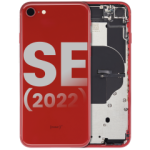 Apple iPhone SE 2022 Housing with Small Parts (No Charger Flex) - Red Pulled B