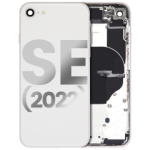 Apple iPhone SE 2022 Housing with Small Parts (No Charger Flex) - Starlight Pulled A